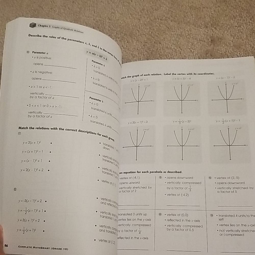 Complete MathSmart Grade 10 + Pastel Pencils - Picture 2 of 3